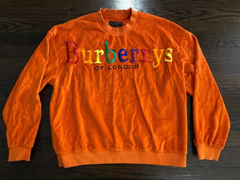 burberry sweatshirt rainbow|Burberry sweatshirt nordstrom.